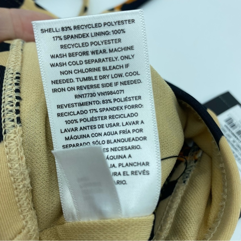 Girls Art Class two piece cheetah print bikini- multiple - Picture 6 of 7